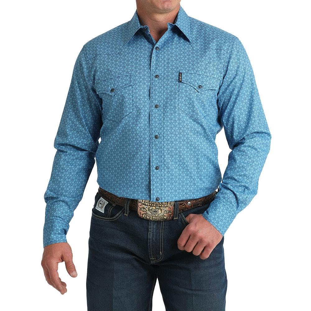Cinch Men's Western Snap Shirt - Image 3