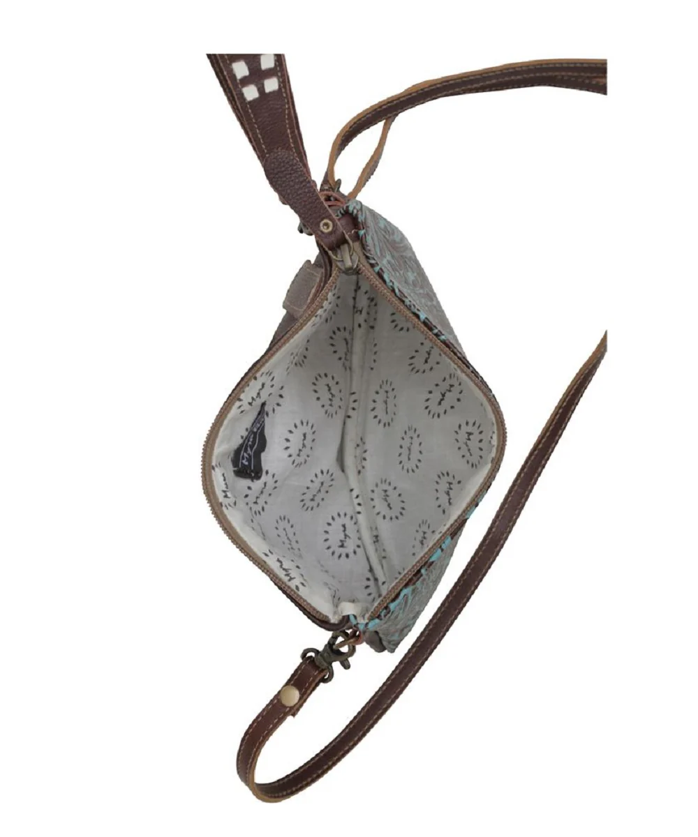 Myra Bags Women's Floral Beryl Leather Bag - Image 3