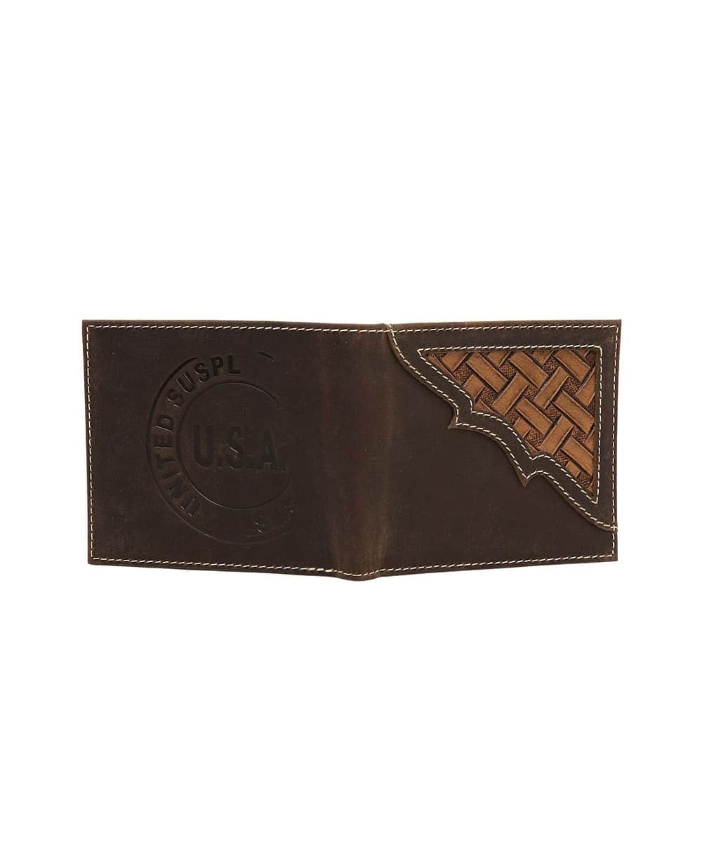 Myra Bags Men's Weave Through Wallet - Image 2