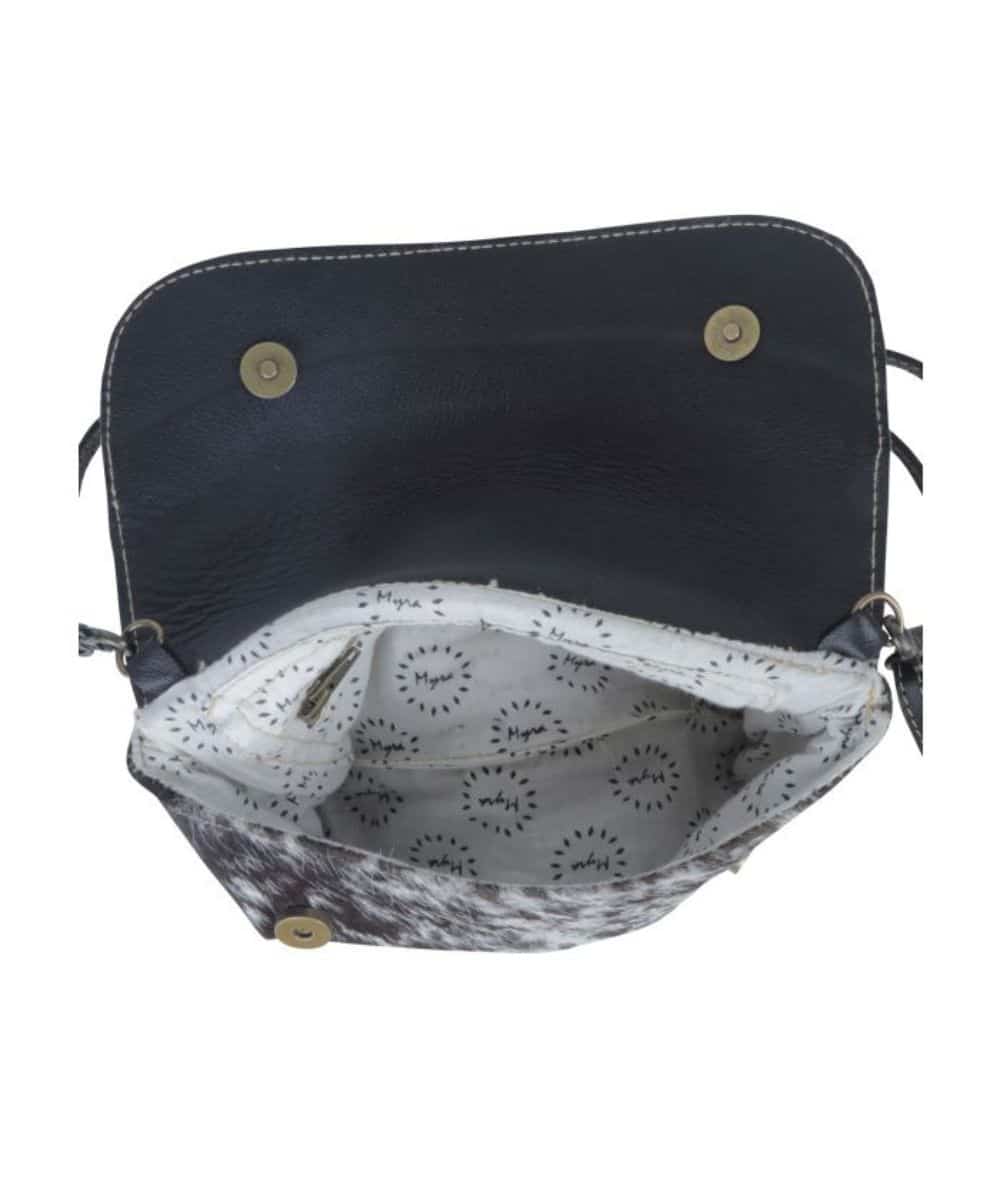 Myra Bags Women's Blue Crescent Purse - Image 3