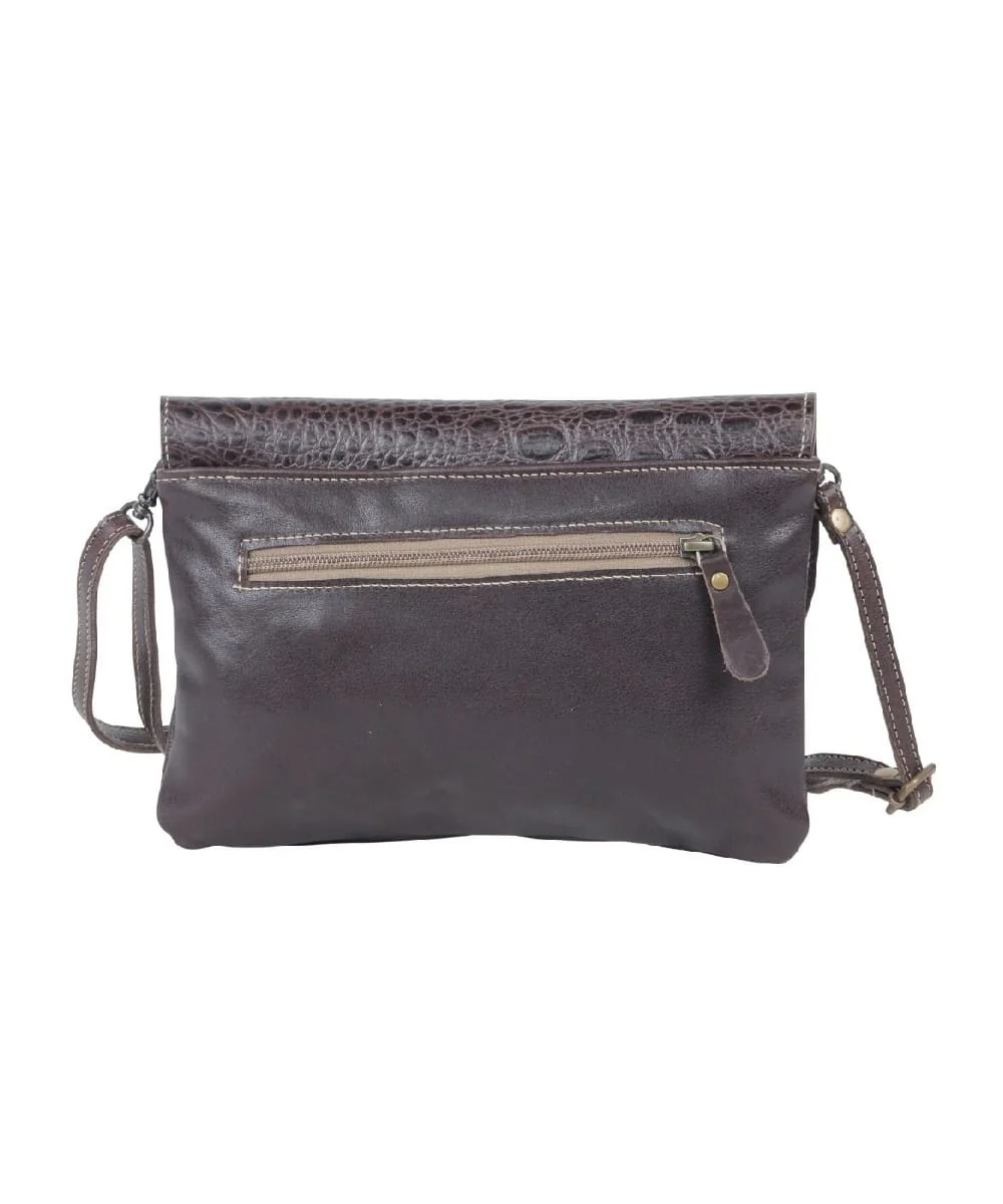 Myra Bags Women's Chocosplash Hand-Tooled Bag - Image 2