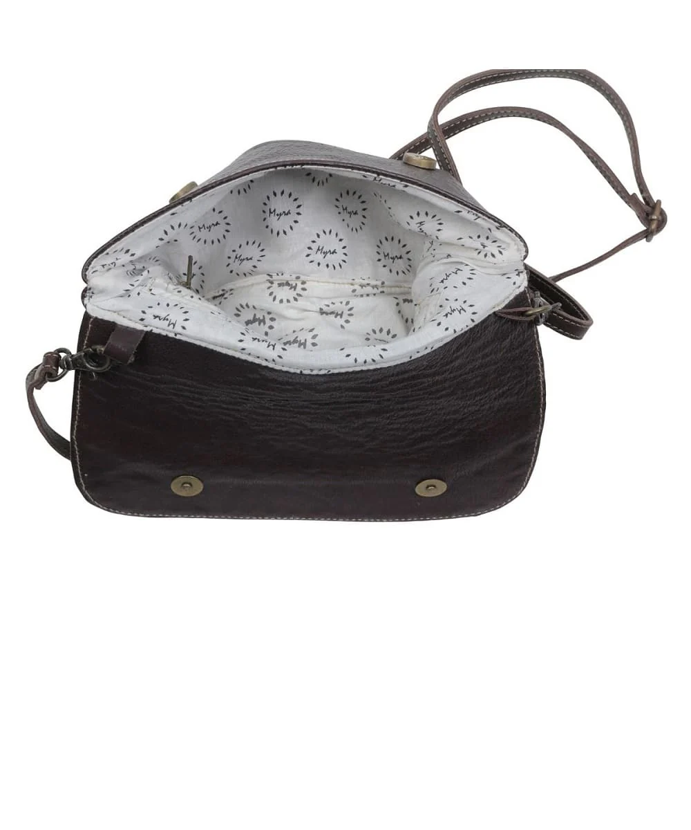 Myra Bags Women's Chocosplash Hand-Tooled Bag - Image 3