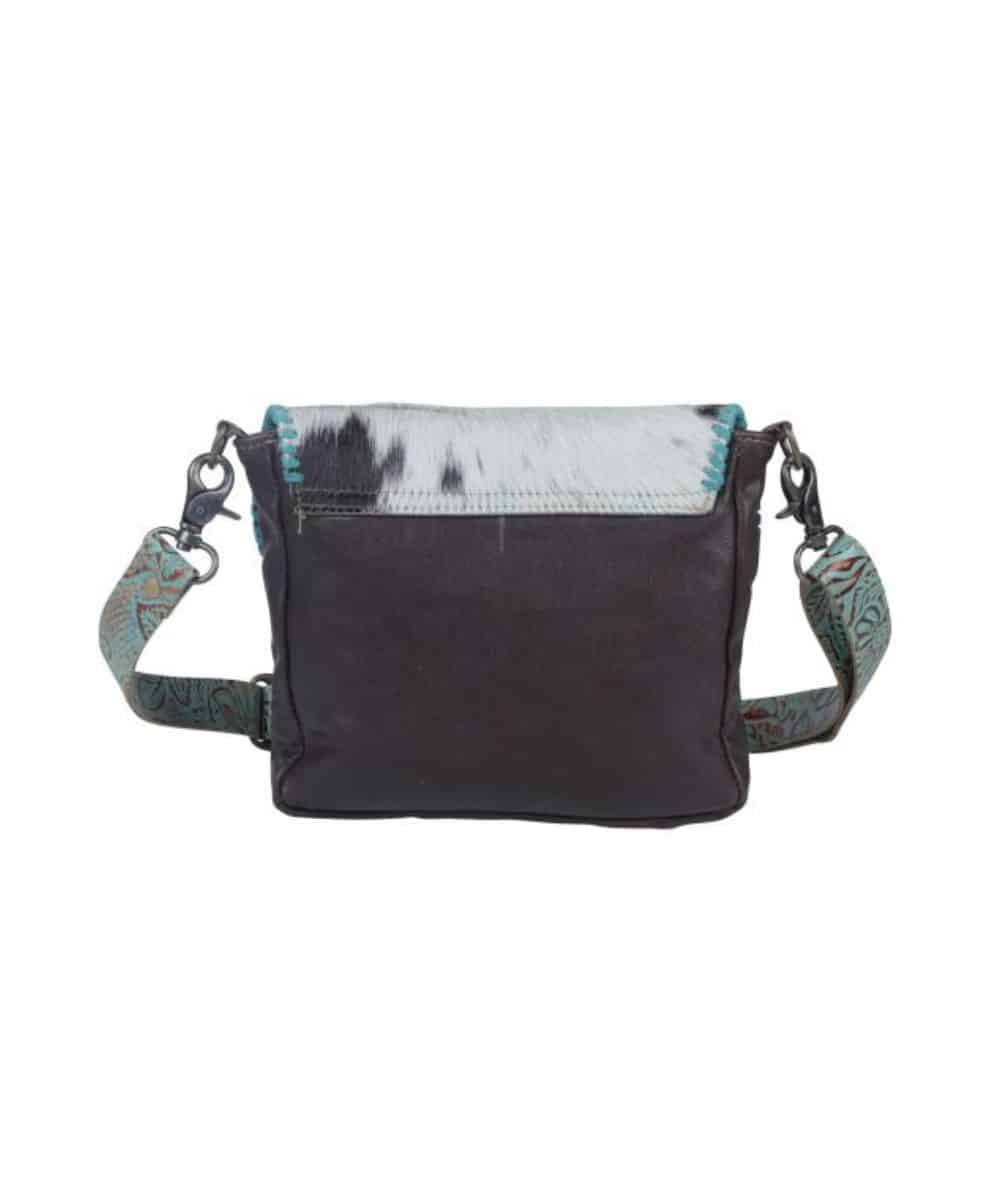 Myra Bags Women's Turquoise Fleurs Purse - Image 2