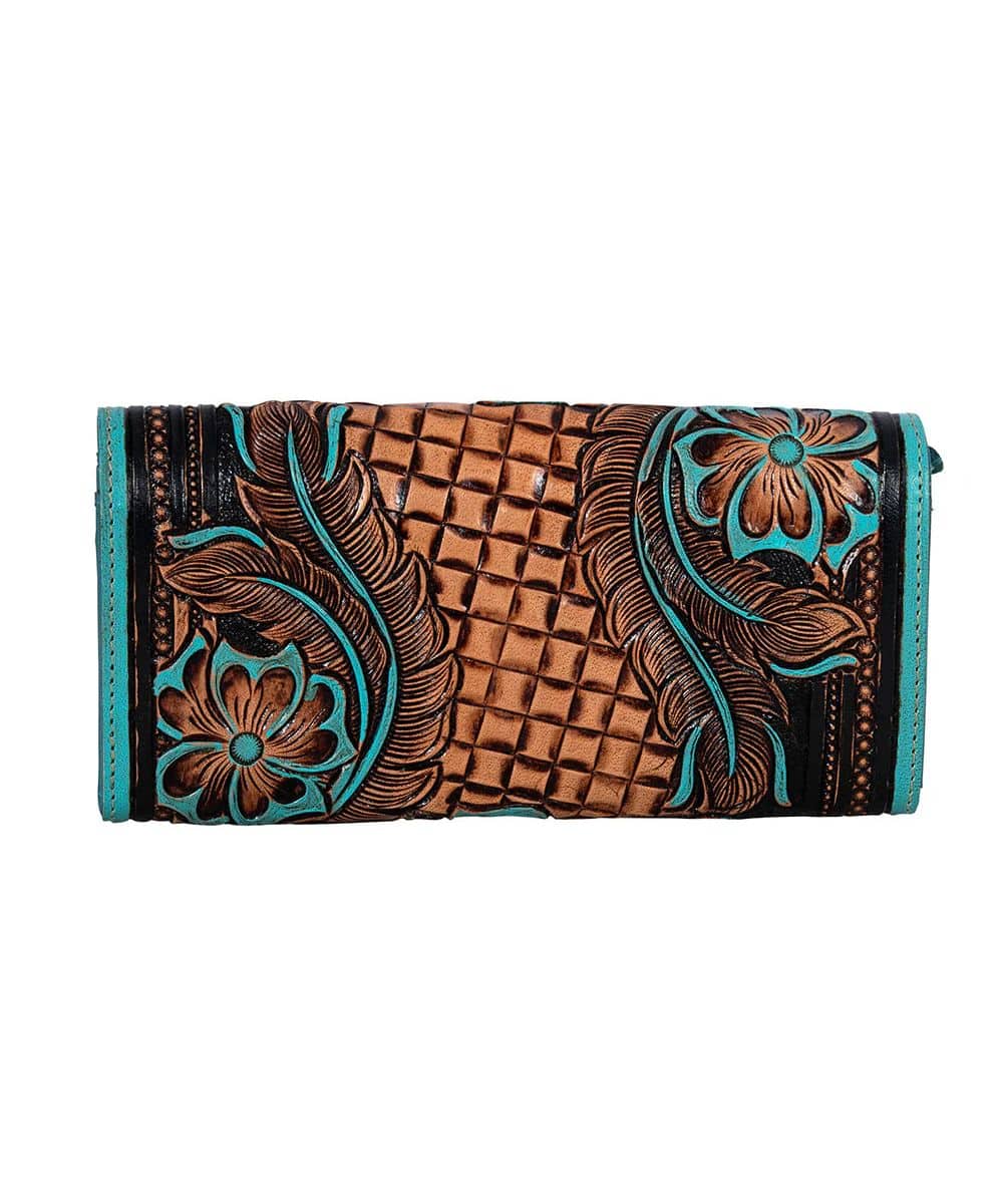 Myra Bags Women's Flower Crest Ridge Wallet - Image 2