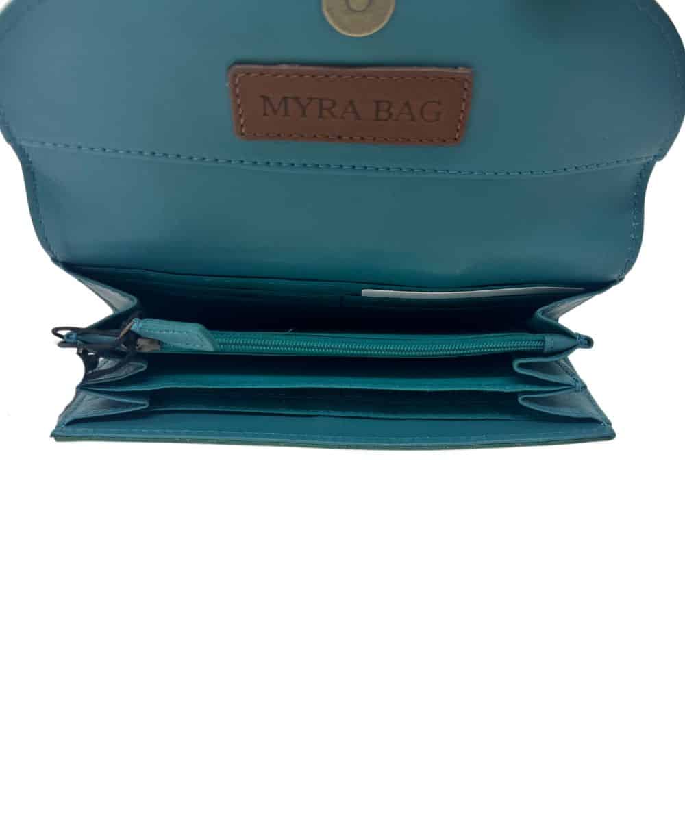Myra Bags Women's Flower Crest Ridge Wallet - Image 4