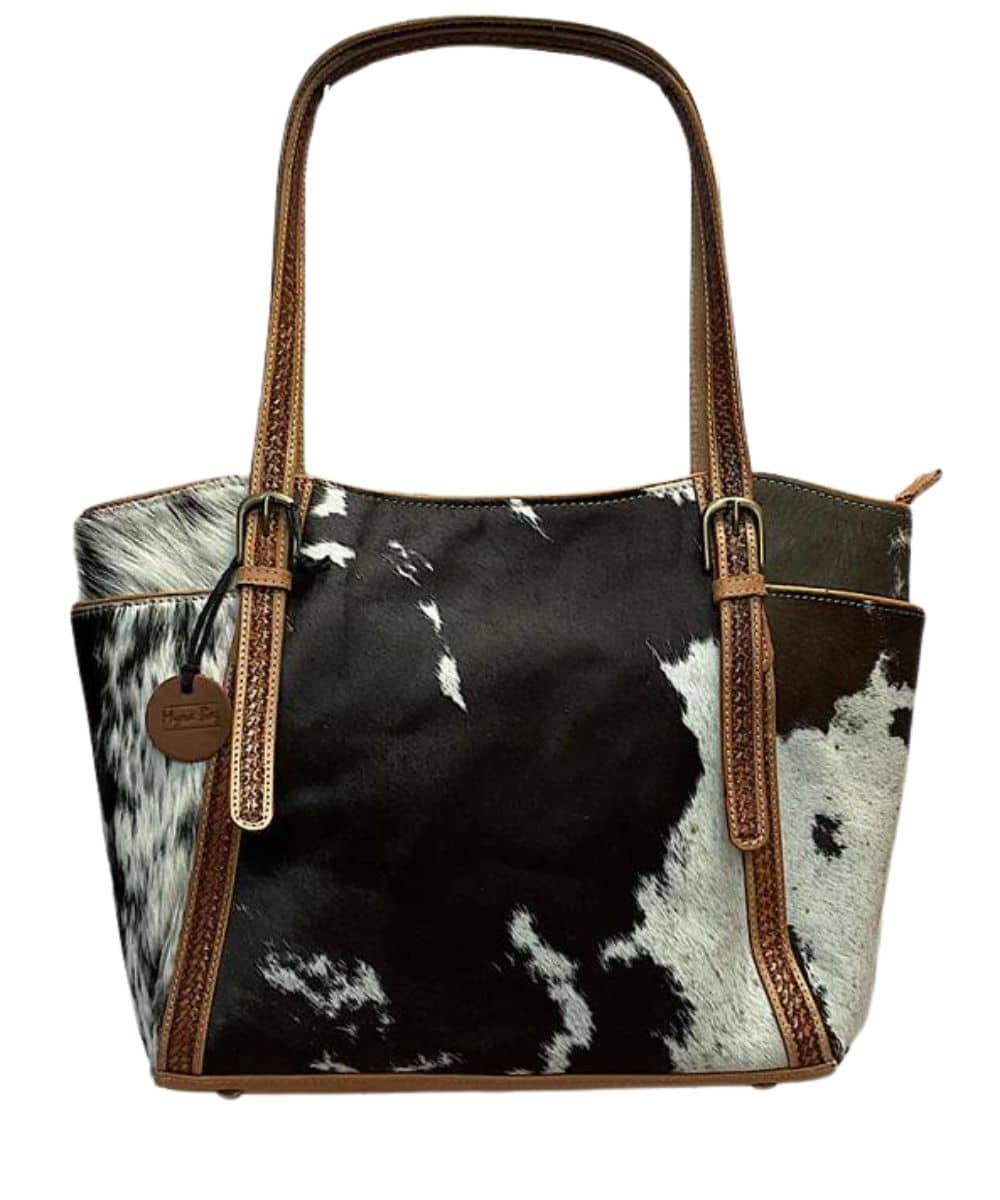 Myra Bags Women's Marjorie Hairon Tote Bag - Image 3