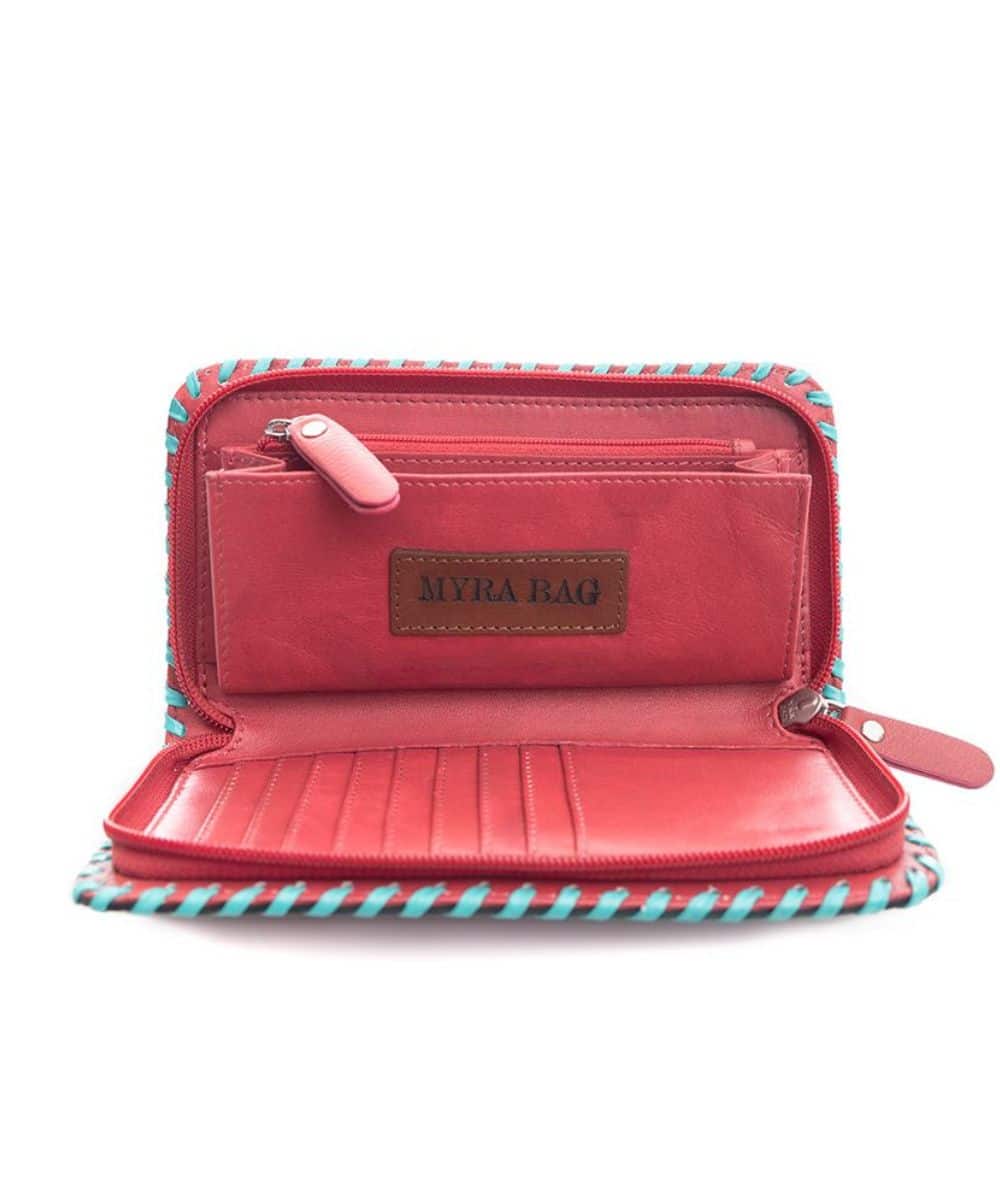 Myra Bags Women's Rosa Crimson Wallet - Image 2