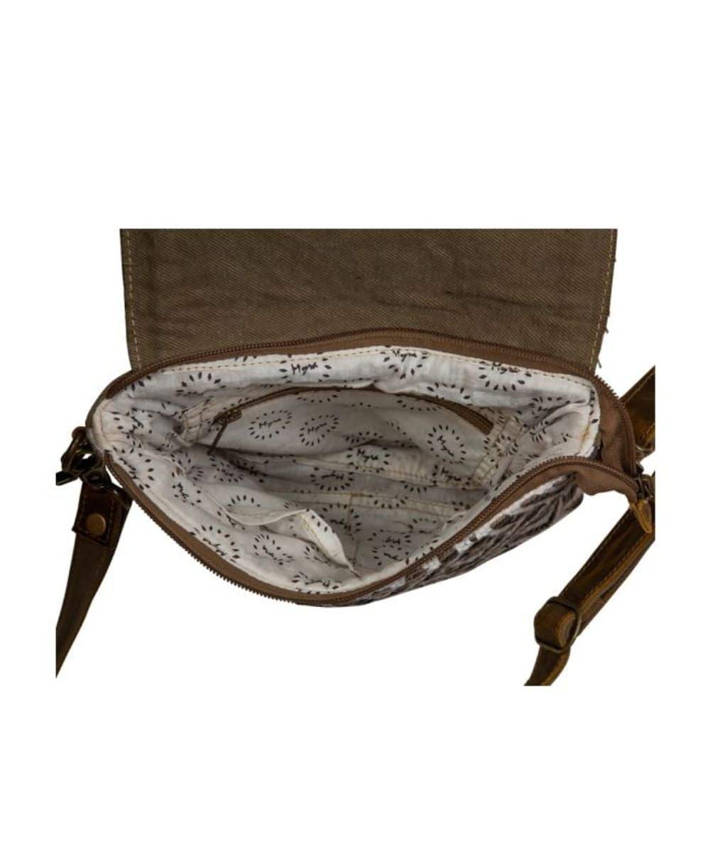 Myra Bags Women's Sand Ateca Crossbody Purse - Image 3