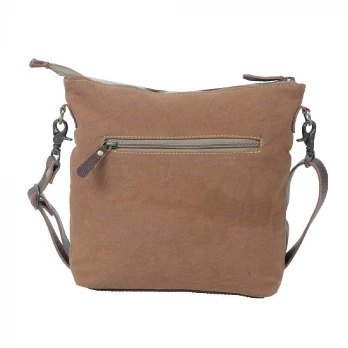 Myra Bags Women's Delphine Canvas & Hairon Bag - Image 2