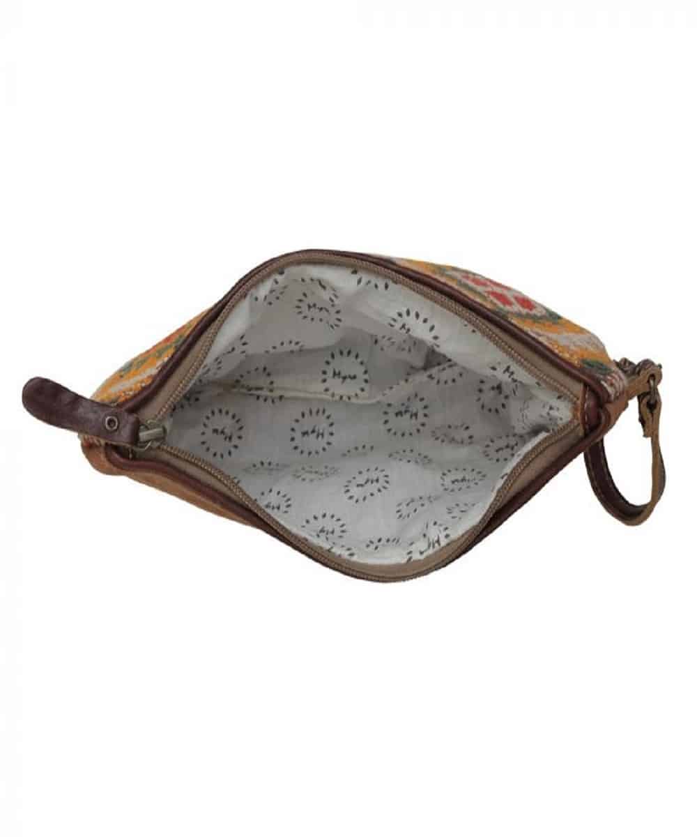 Myra Bags Women's Gingerbread Brown Pouch - Image 3