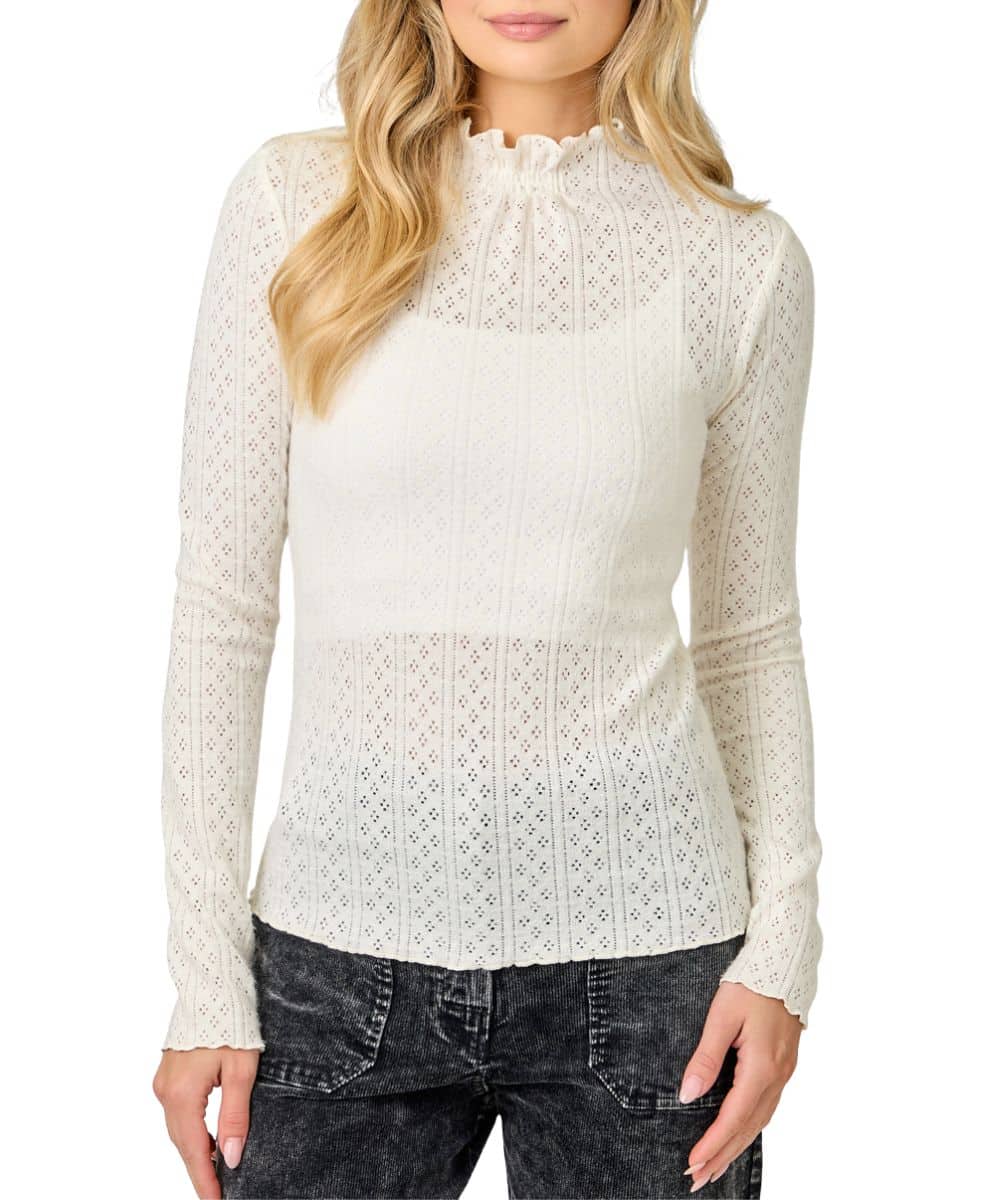 Mystree Women's Eyelet Blouse - Image 3