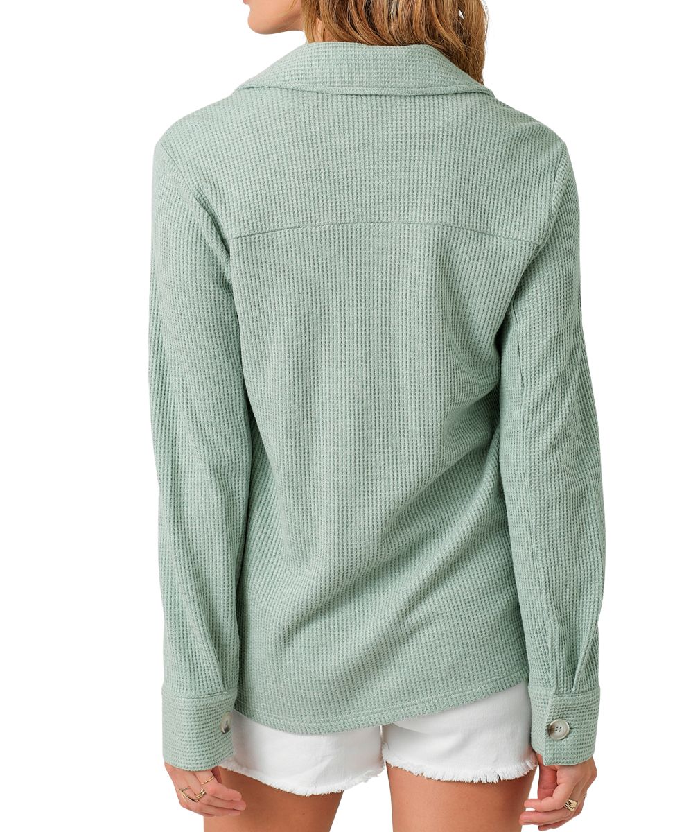 Mystree Women's Thermal Shacket - Image 2