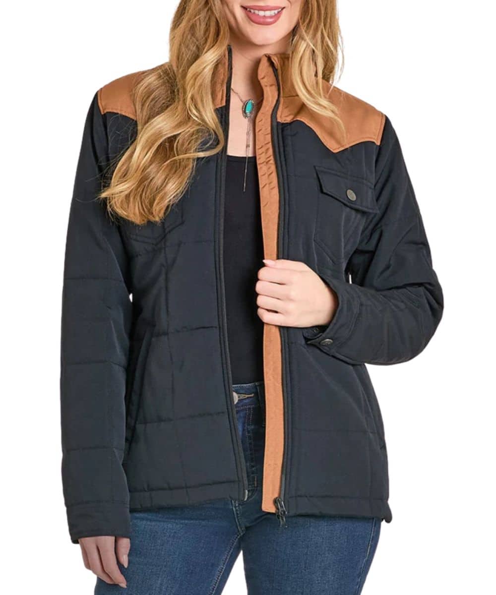 Panhandle Women's Powder River Puffer Jacket - Image 3