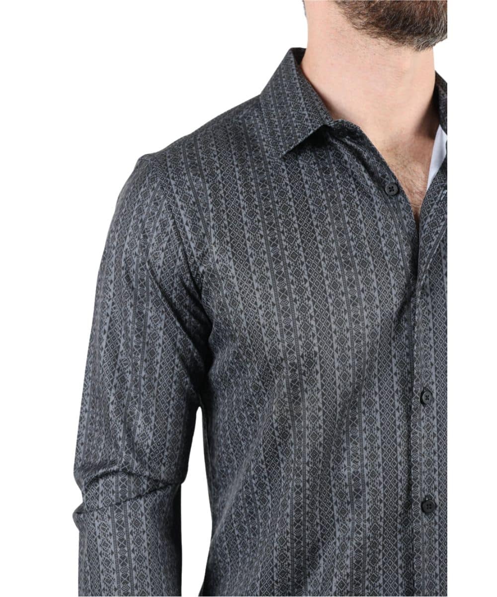 Platini Men's Button Down Shirt - Image 3