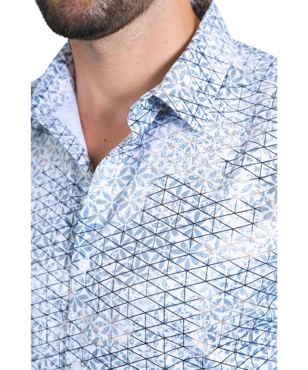 Platini Men's Button Down Shirt - Image 3