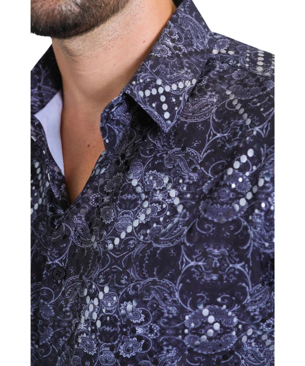 Platini Men's Button Down Shirt - Image 3