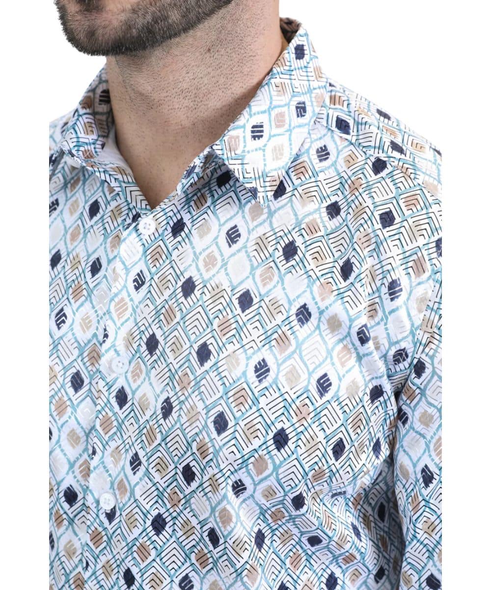 Platini Men's Button Down Shirt - Image 3