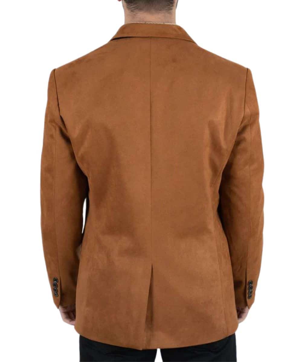 Platini Men's Suede Blazer - Image 2