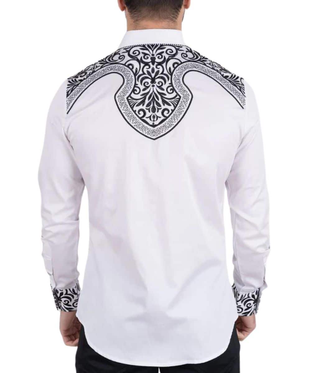 Platini Men's Western Snap Shirt - Image 2