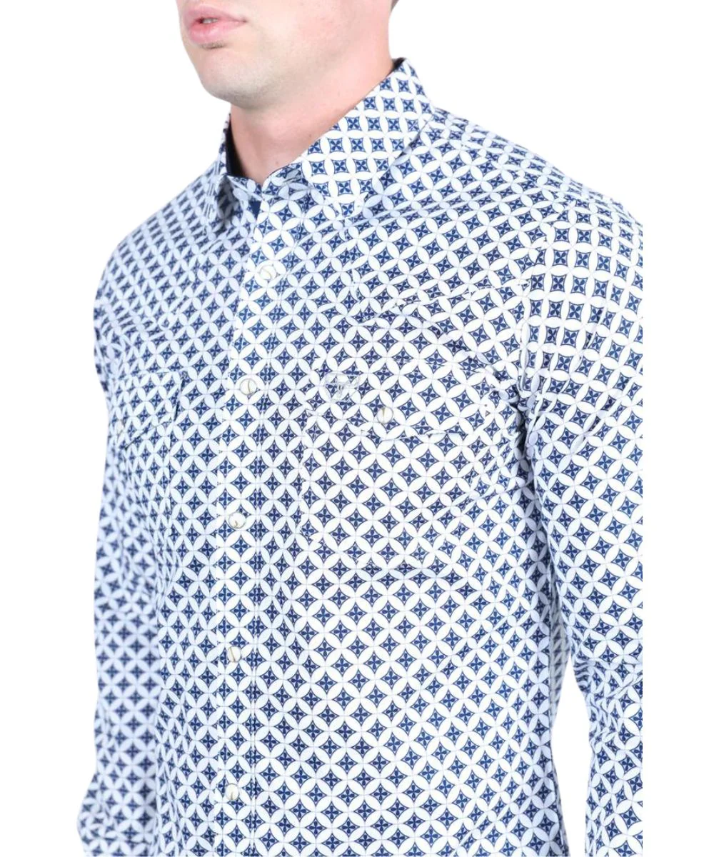 Platini Men's Western Snap Shirt - Image 3