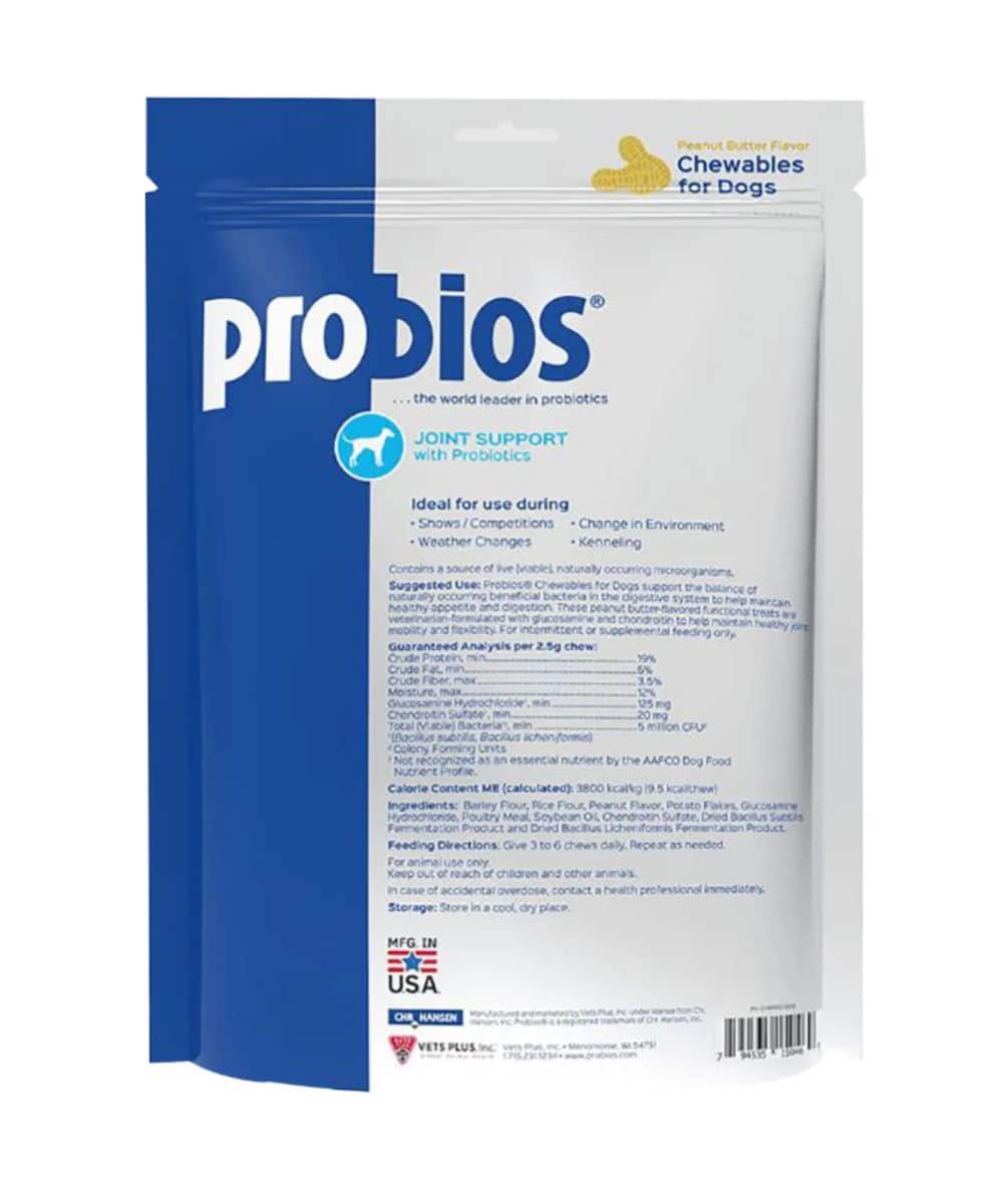 Probios Joint Support & Probiotics For Dogs - Image 2