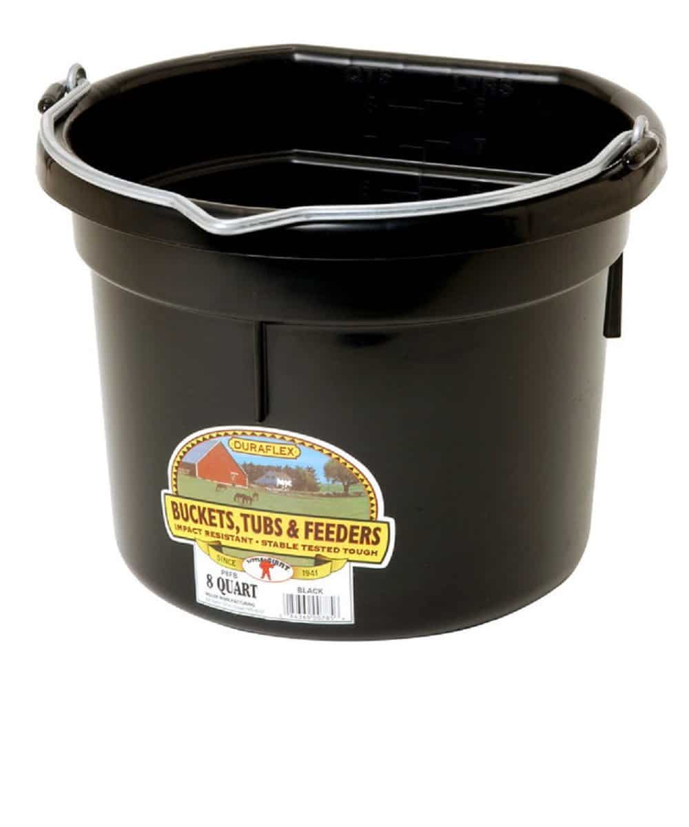 Duraflex Plastic Flatback 20 Quart Bucket - Image 6