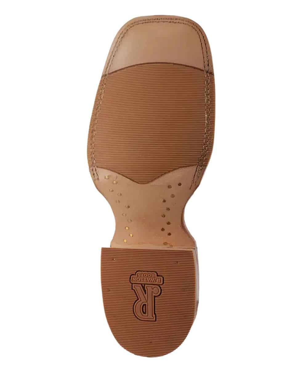 R. Watson Women's Honey Cowhide Boot - Image 4