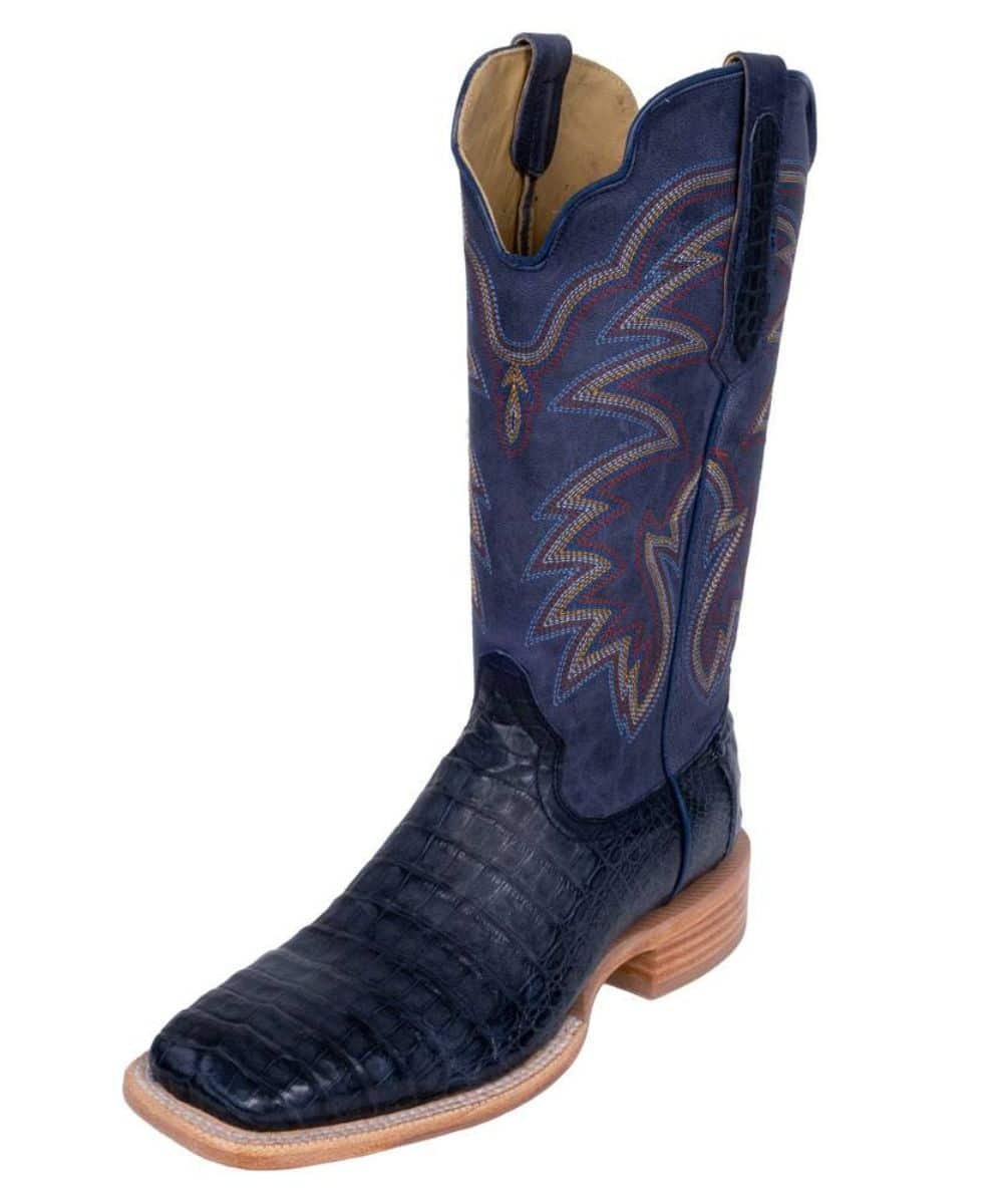 R. Watson Men's Caiman Belly Boot - Image 2