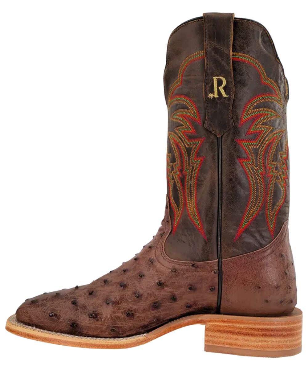 R. Watson Men's Full Quill Ostrich Boot - Image 2