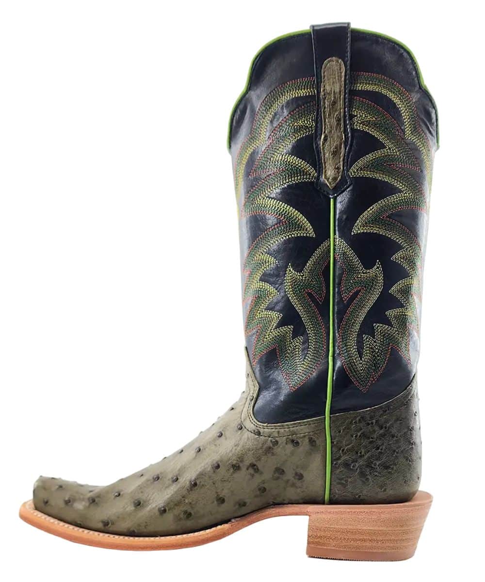 R. Watson Men's Full Quill Ostrich Boot - Image 2