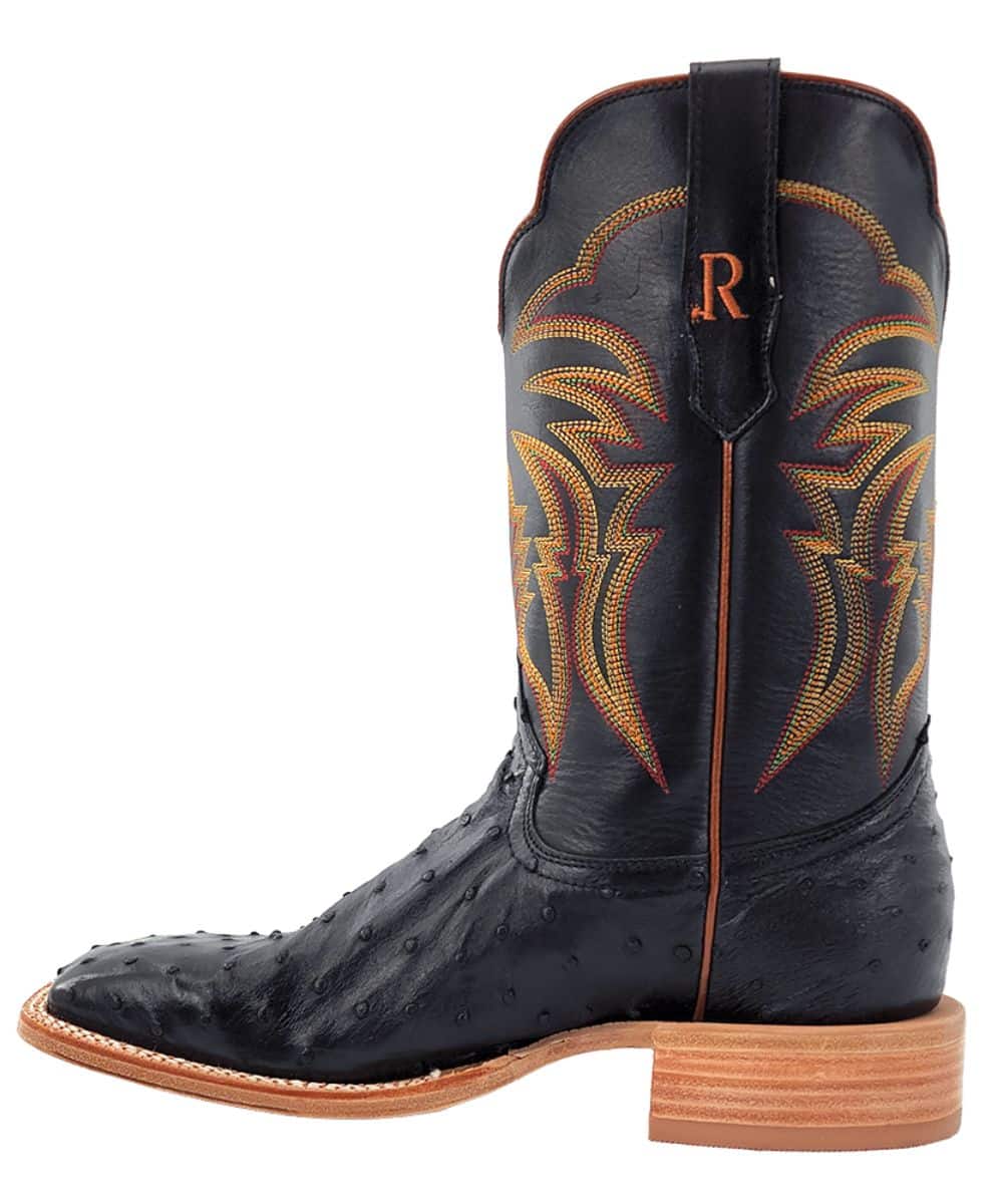 R. Watson Men's Full Quill Ostrich Boot - Image 2