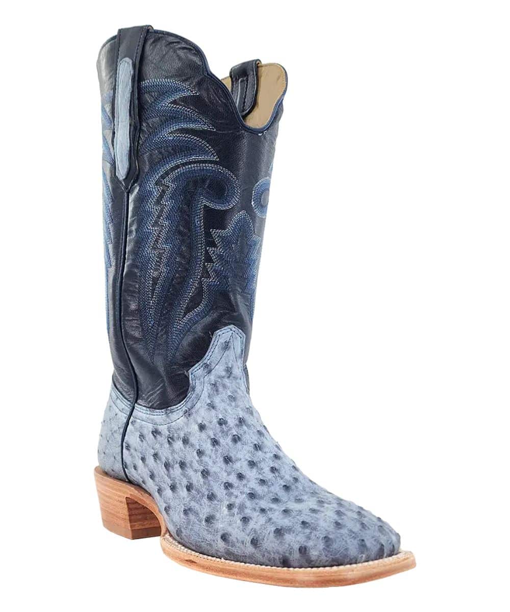 R. Watson Men's Full Quill Ostrich Boot
