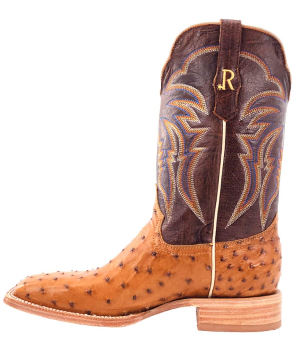 R. Watson Men's Full Quill Ostrich Boot - Image 2
