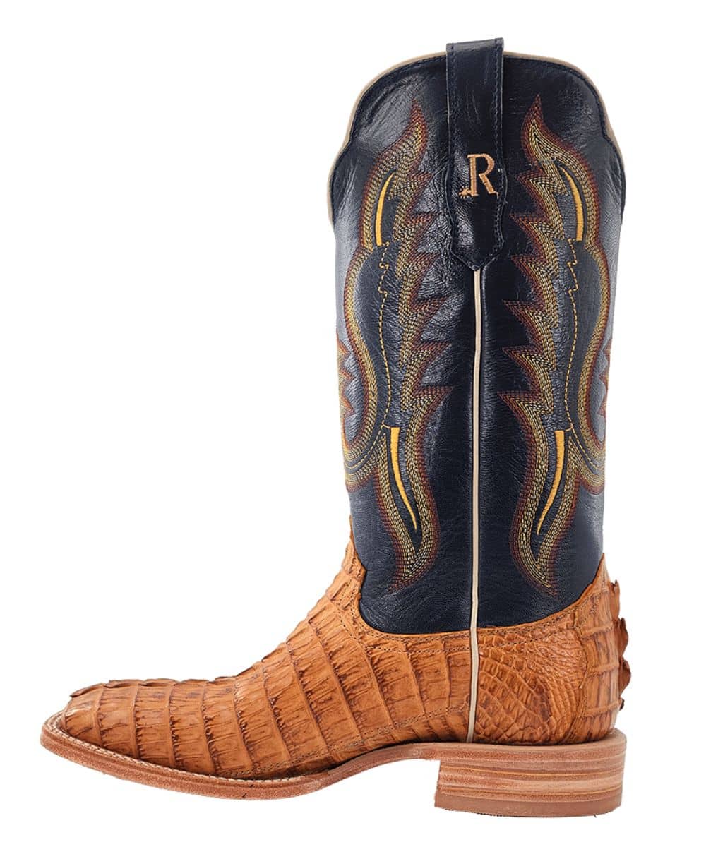 R. Watson Men's Hornback Caiman Boot - Image 2
