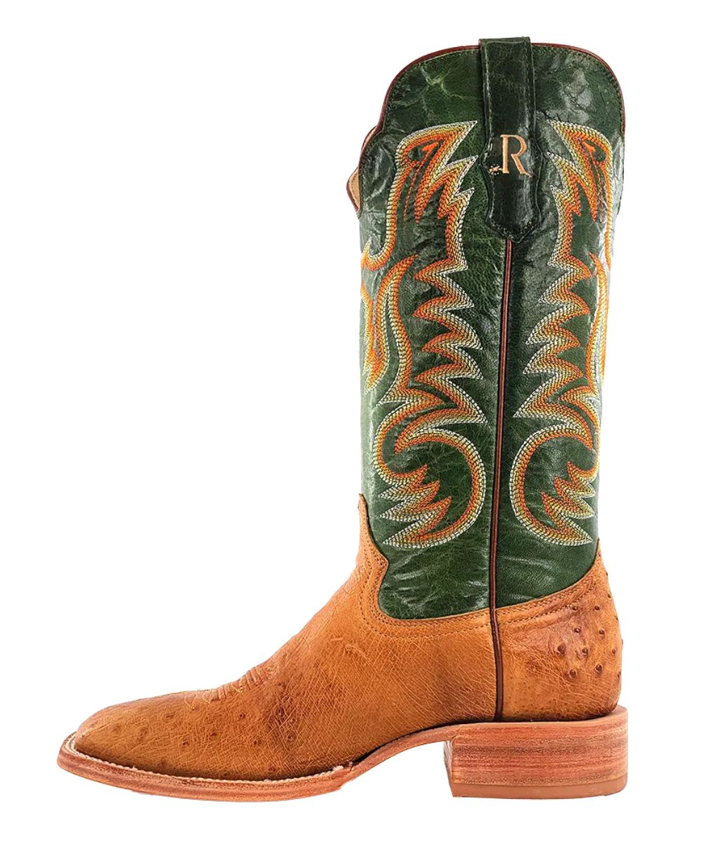 R. Watson Men's Ostrich Exotic Boot - Image 2