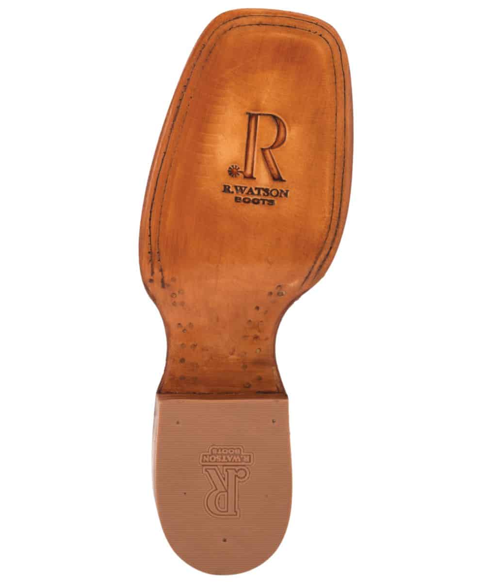 R. Watson Men's Ostrich Exotic Boot - Image 4