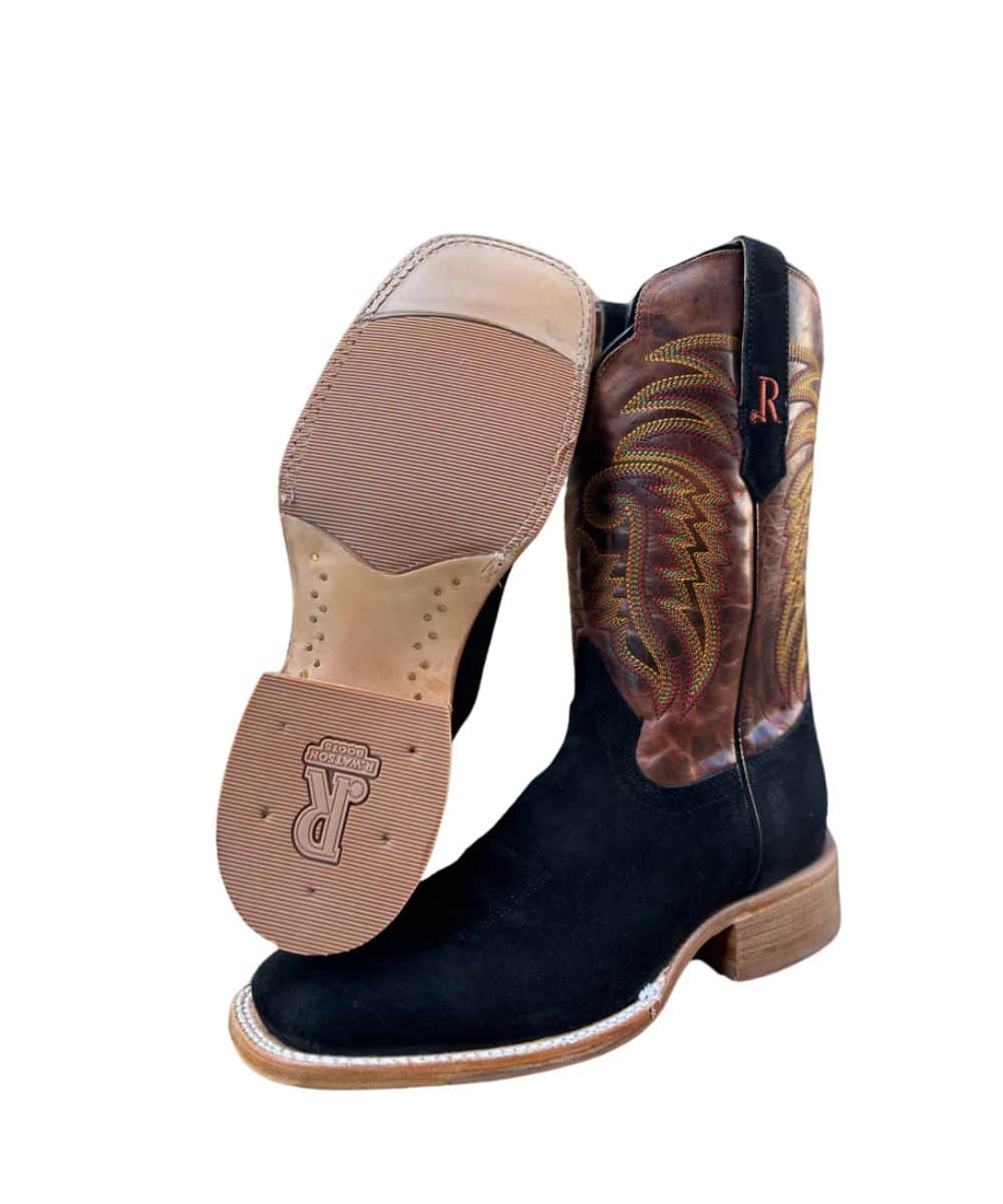 R. Watson Men's Rough Out Boot - Image 4