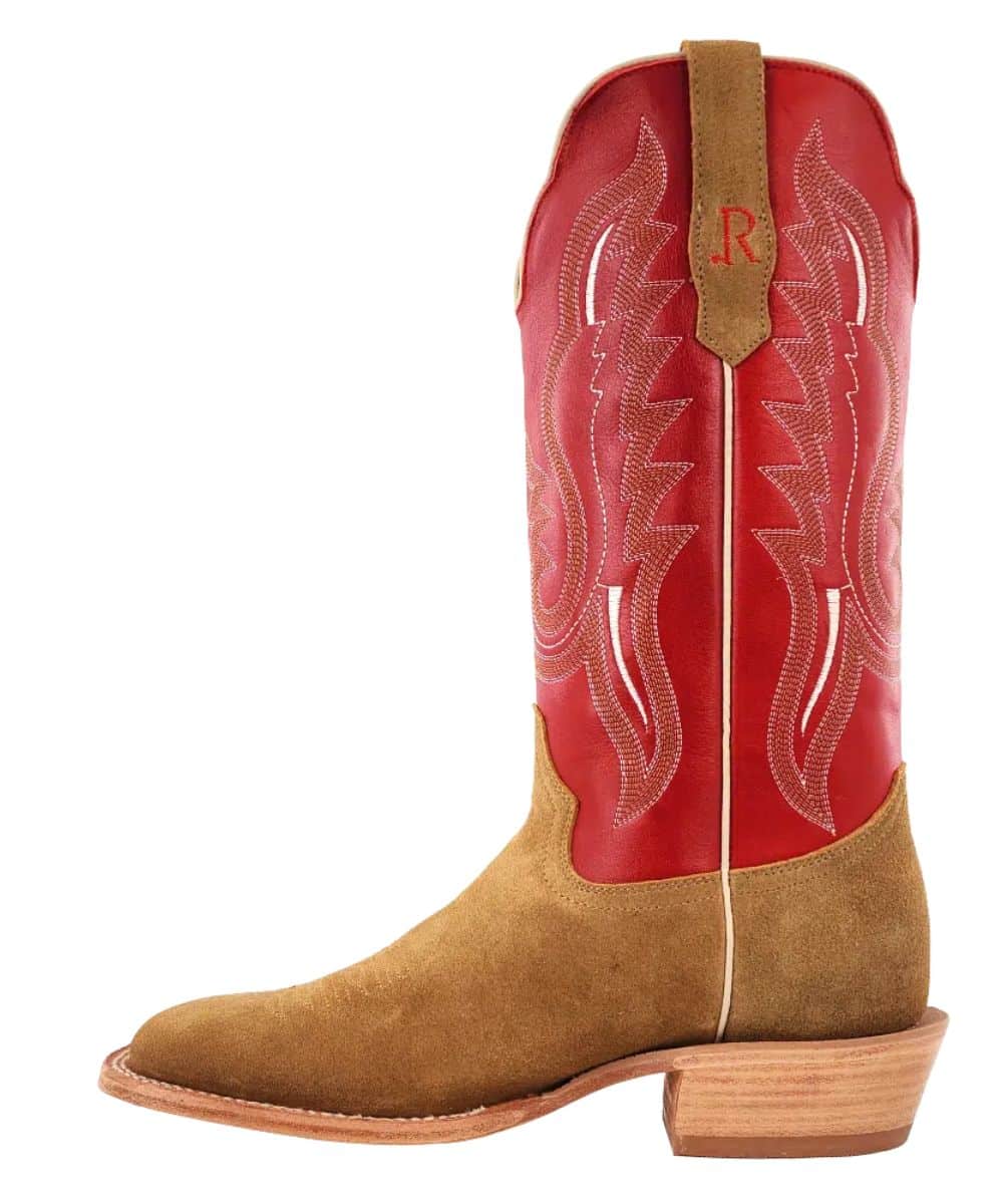 R. Watson Men's Rough Out Western Boot - Image 2