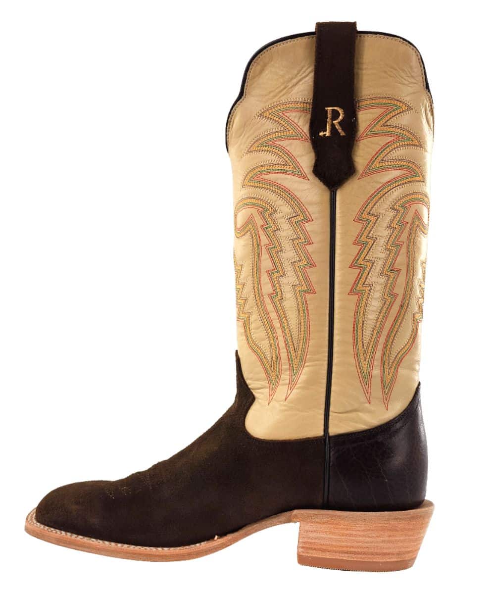 R. Watson Men's Roughout Western Boot - Image 2