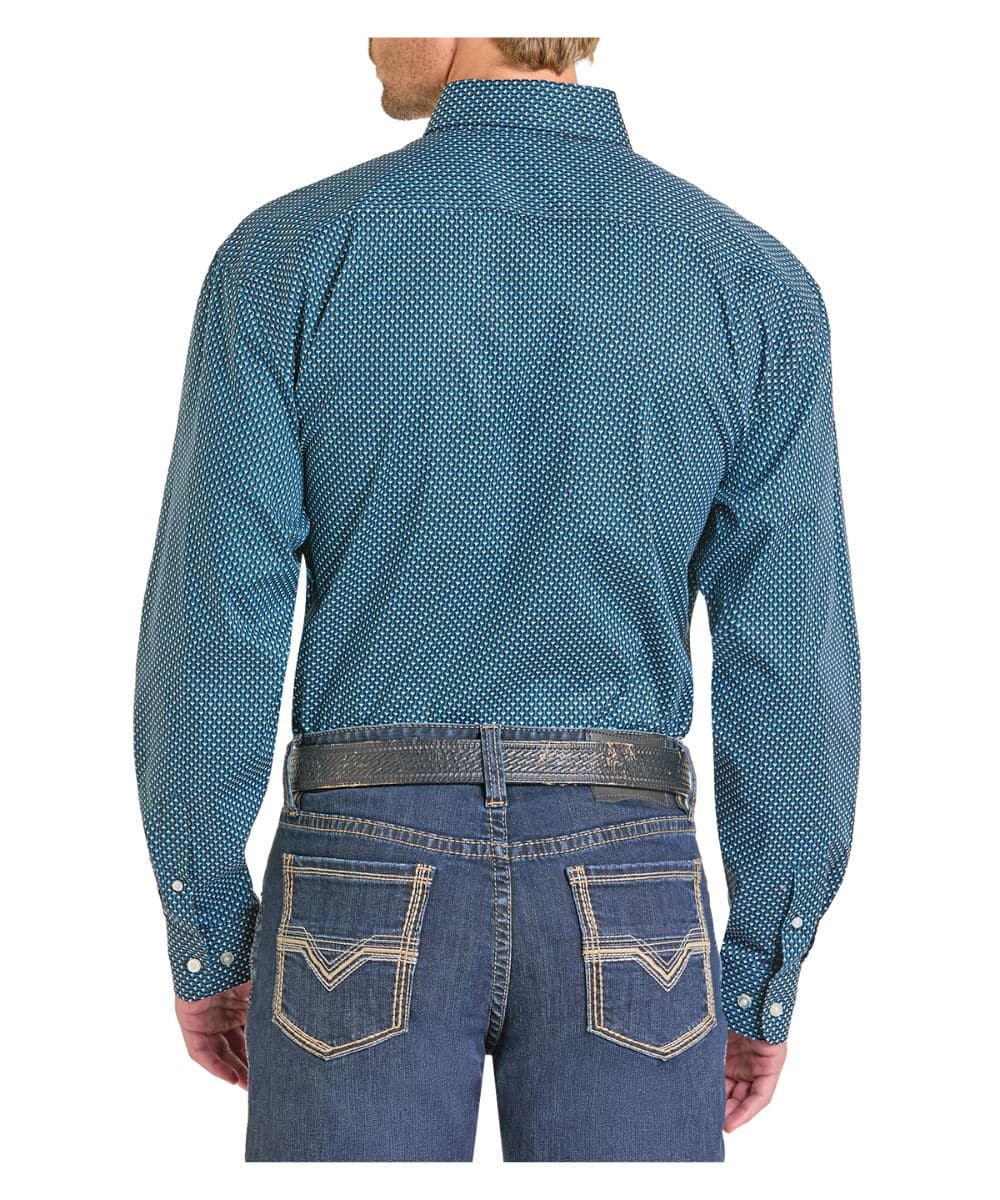 Rock & Roll Cowboy Men's Button Down Shirt - Image 2