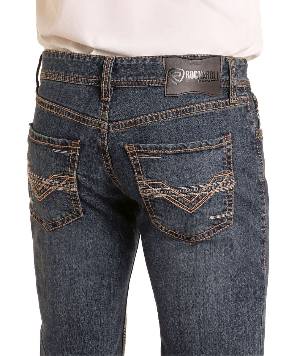 Rock & Roll Cowboy Men's Pistol Boot Cut Jean - Image 4