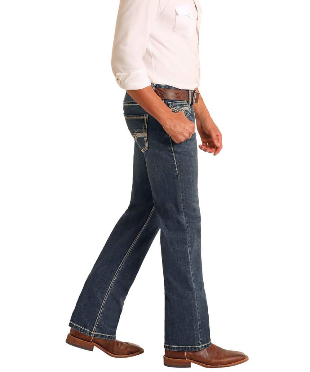 Rock & Roll Cowboy Men's Pistol Straight Jean - Image 3