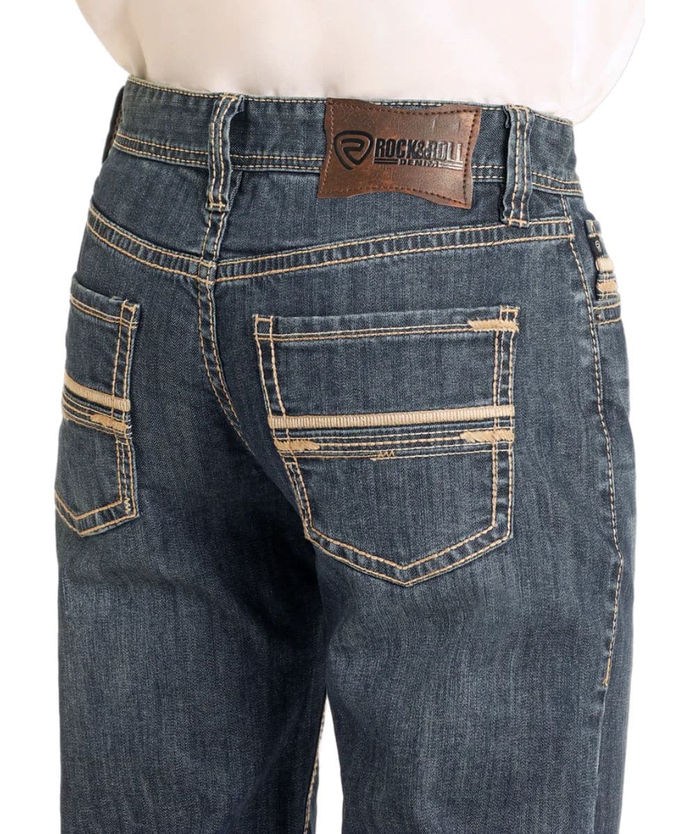 Rock & Roll Cowboy Men's Relaxed Straight Jean - Image 3