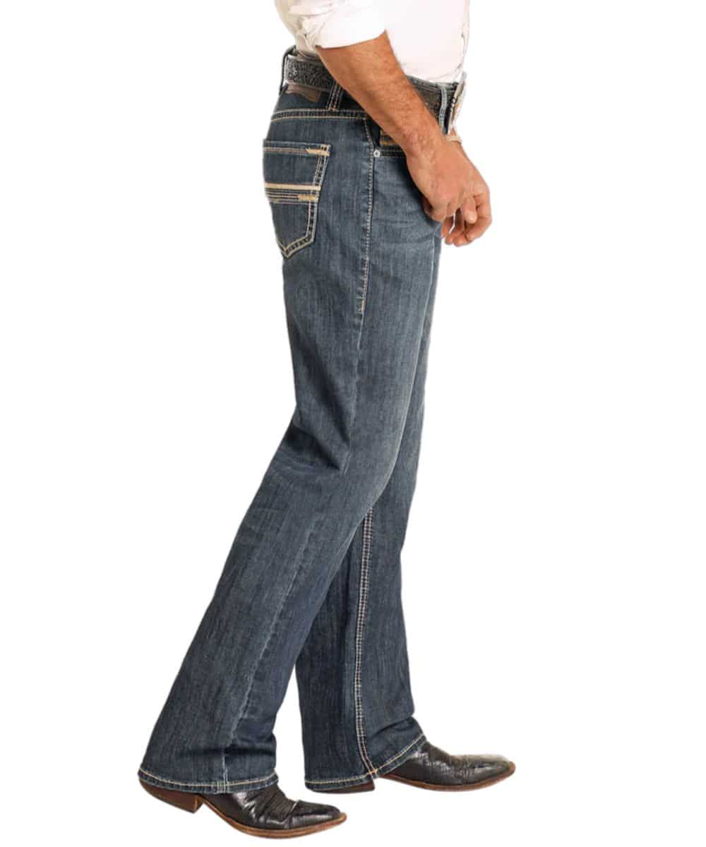 Rock & Roll Cowboy Men's Relaxed Straight Jean - Image 4