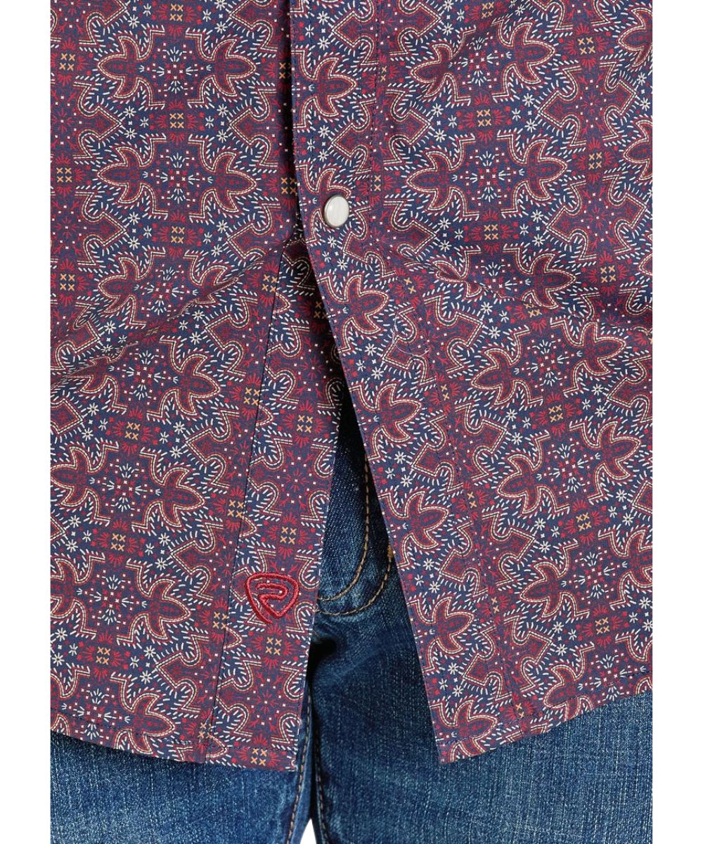 Rock & Roll Cowboy Men's Snap Shirt - Image 3