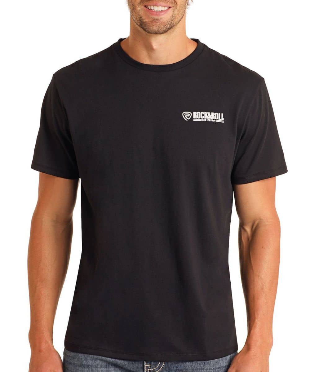 Rock & Roll Cowboy Men's Whiskey Weekend Tee - Image 2