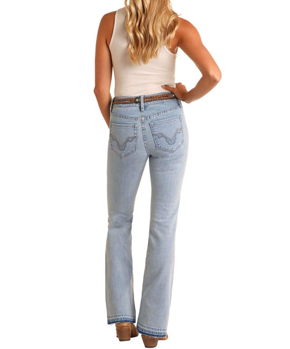 Rock & Roll Cowgirl Women's Boot Cut Jean - Image 2