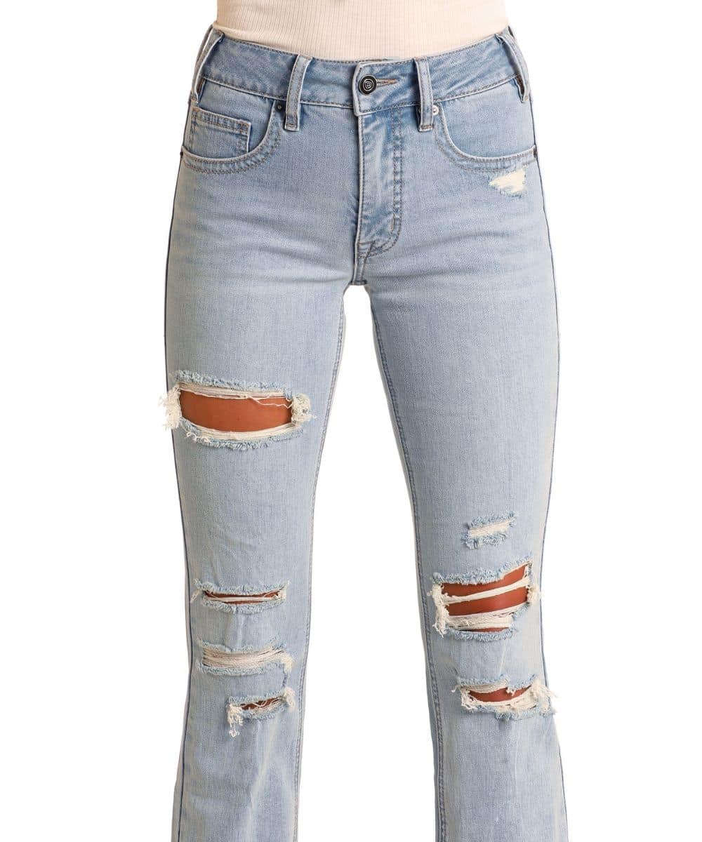 Rock & Roll Cowgirl Women's Boot Cut Jean - Image 5