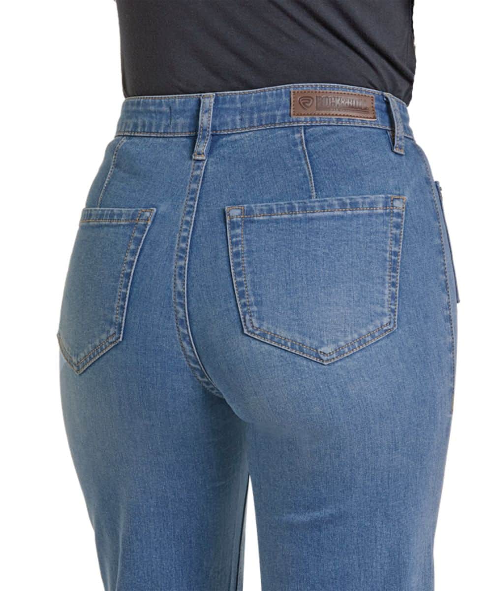Rock & Roll Cowgirl Women's Flare Jean - Image 4