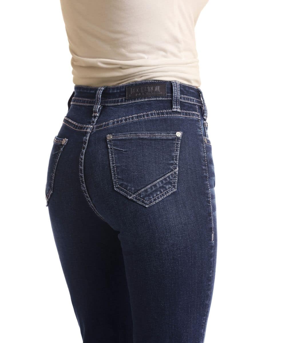 Rock & Roll Cowgirl Women's High Rise Trouser Jean - Image 4